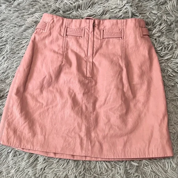 Payton Faux Leather Skirt - Picture 4 of 5